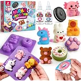 Make Your Own Taba Squishy Kit - DIY Squishy Making Kit with 8 Molds | Squishy Toys for 8-12, Perfect Gifts/Craft for 8-12 Year Old Girls
