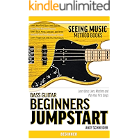 Bass Guitar Beginners Jumpstart: Learn Basic Lines, Rhythms and Play Your First Songs (Seeing Music) book cover