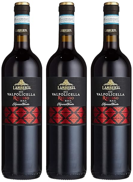 Lamberti Valpolicella Ripasso DOC Eleganza Veneta 2015 Rotwein trocken (3 x 0.75 l)