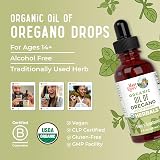 MaryRuth Organics Oil of Oregano Drops 34mg per 5 drops 30ml Vegan view 8