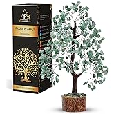 FASHIONZAADI Green Aventurine Crystal Tree, Crystals and Stones, Gem Tree, Healing Gemstones and Crystals Home Decor, Meditation Decor, Spiritual Gifts for Women, Good Luck Gift