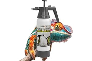 High-Performance Reptile Mister | Ultra-fine Amphibian Sprayer | Terrarium Humidity Fogger | Continuous Gentle Mister | Humid
