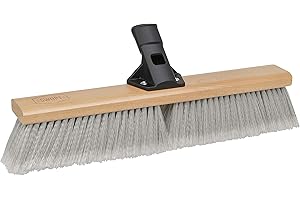 SWOPT 18” Premium Multi-Surface Push Broom Head — Indoor and Outdoor Push Broom — Cleaning Head Interchangeable with All SWOPT Cleaning Products for More Efficient Cleaning and Storage