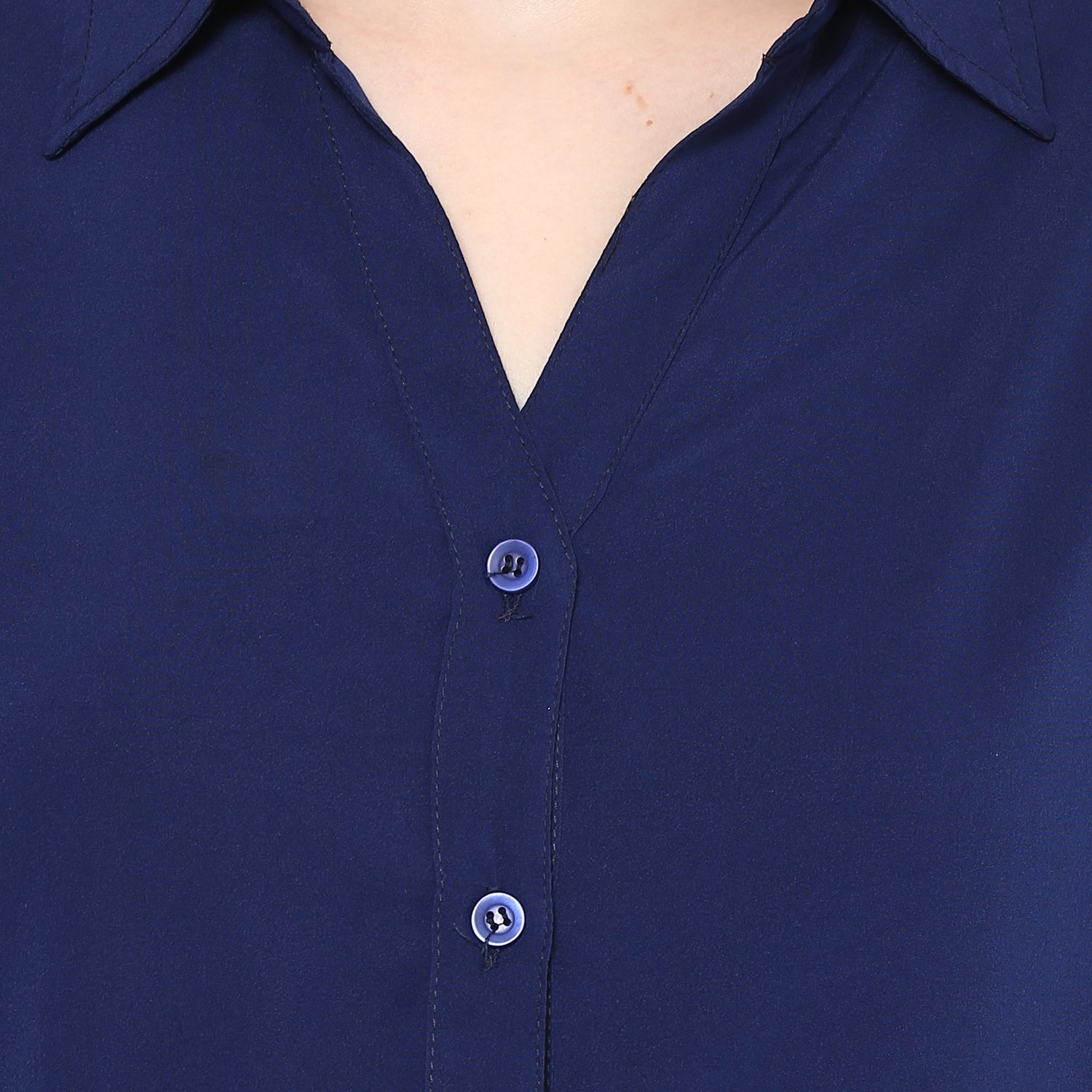 mayra women's crepe long shirt