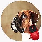 Mouse Pad Lovely Boxer Dog, Premium-Textured Mouse