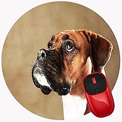Mouse Pad Lovely Boxer Dog, Premium-Textured Mouse