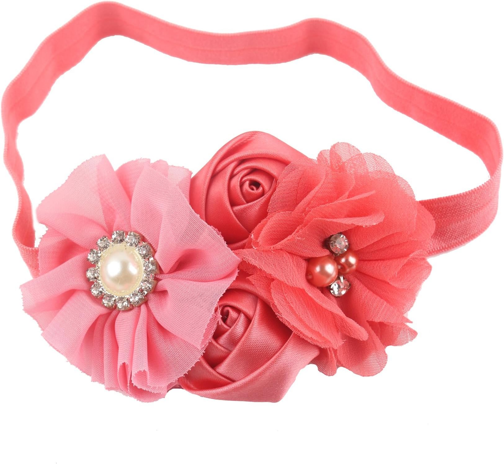 Queengirls Baby Girls Flower Headbands
