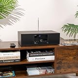 Roxel Noir All-In-One Micro HiFi System DAB Radio CD USB BT 30W view 3