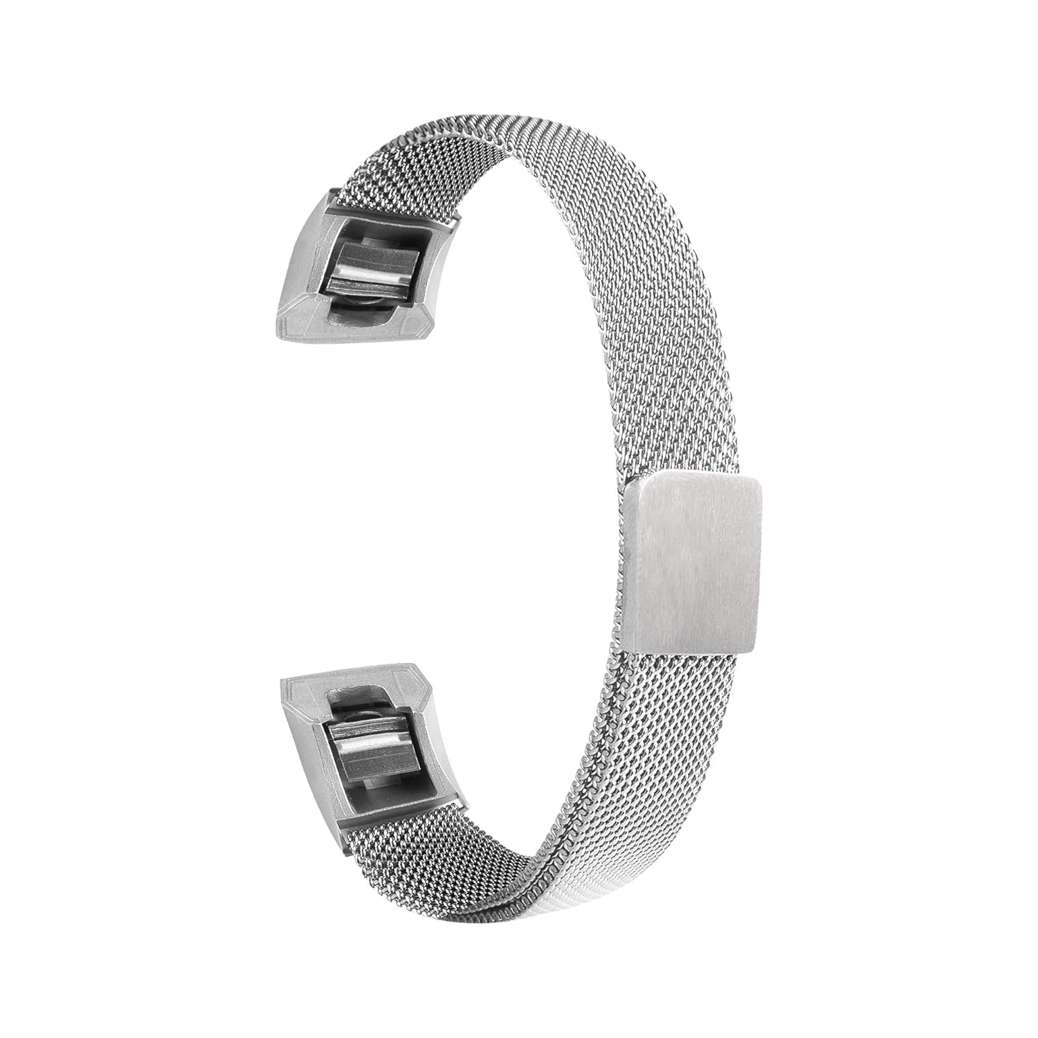 最新人気 Bewish Milanese Loopステンレススチール時計バンドブレスレットfor Fitbit Altaアルタ Hrマグネット留め金ロック調節可能交換用時計ストラップ L シルバー シルバー L B07f165dh6 Xcentry Com