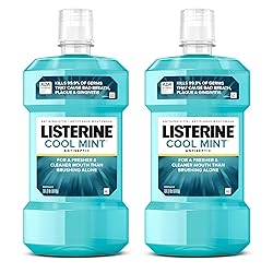 Listerine Cool Mint Antiseptic Mouthwash, Kills