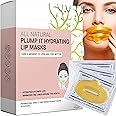 PLUMP IT Moisturizing Lip Mask by Doppeltree (18 patches) - lip plumper, moisturizer for dry lips, chapped lip care and repai