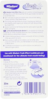Wisdom Fresh Effect Floss 30 m Pack of 1 Mint Expanding Soft Fluffy view 3