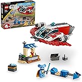 Lego 75384 Star Wars The Crimson Firehawk Construction Toy with Speeder Bike and Minifigures, Gift for Boys and Girls from 4 Years Old