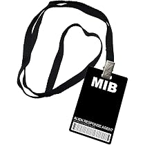 Amazon.com : MIB Men in Black Novelty ID Badge Prop Costume ...