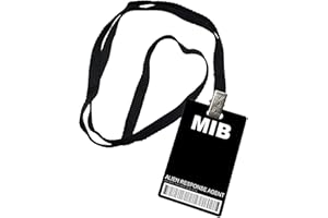 CHEAPYARDSIGNS MIB Men in Black Novelty ID Badge Prop Costume