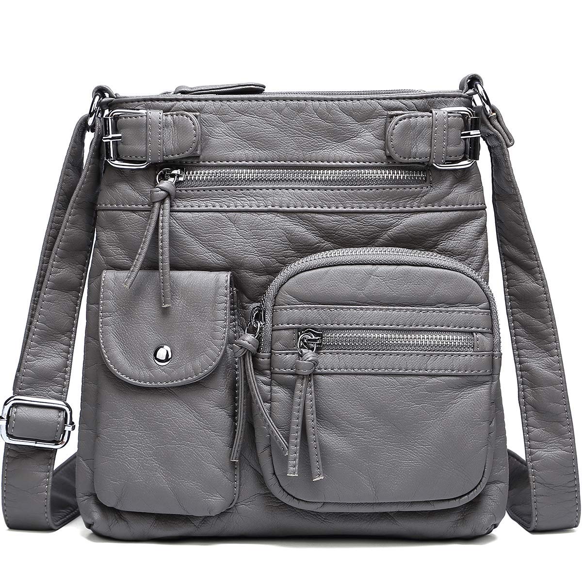 Angle Kiss Fashion Lady Shoulder Bags Crossbody Purse Multiple Pockets Women Messenger Bags