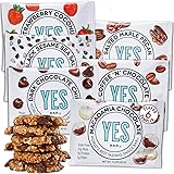 YES Bar – Six Flavor Variety Pack – Plant Based Protein, Decadent Snack Bar – Vegan, Paleo, Gluten Free, Dairy Free, Low Suga