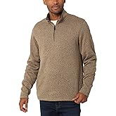 Wrangler Authentics mens Long Sleeve Fleece Quarter-zip