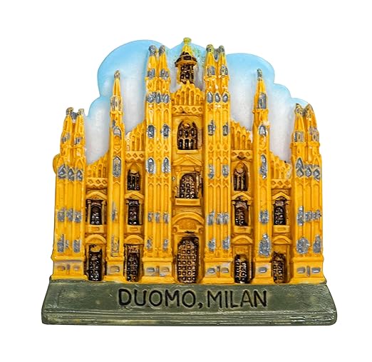 zamonji Catedral de Milán, Italia Imán para Nevera 3D Atracciones ...