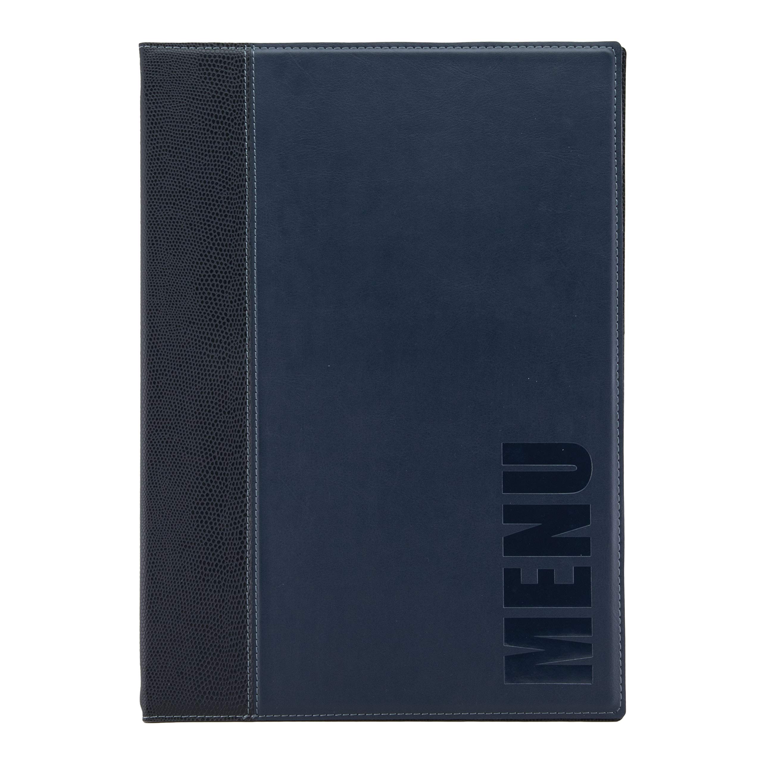 Securit Trendy Range A4 Menu Holder with 1 Double Insert, Blue