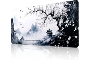 Yimomoyi Non Slip Mouse Pad, 90 x 40cm Mouse Mat Extended, Gaming Mousepad Waterproof, Mouse Mat with Rubber Base, Mouse Pad 