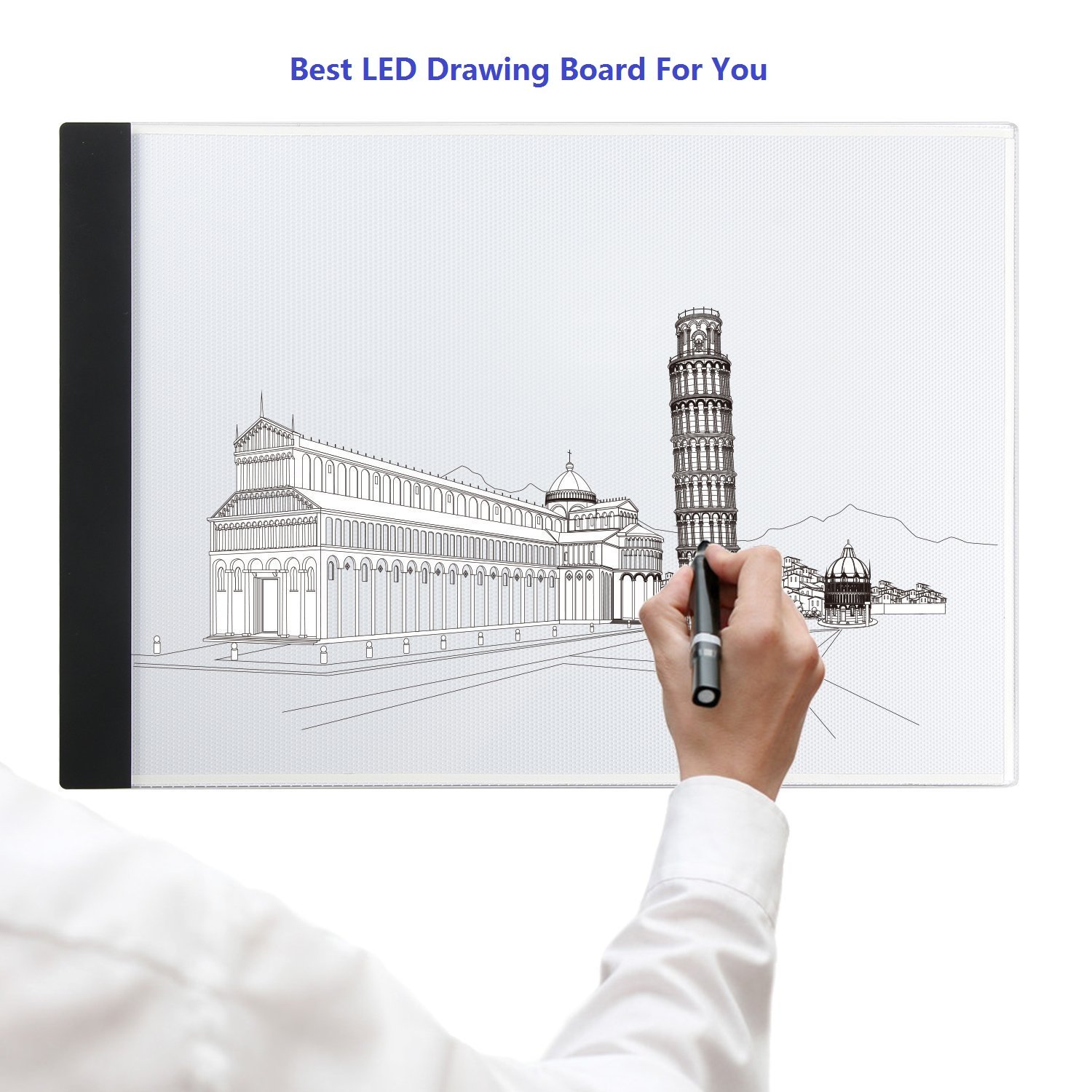 Купить LED Tracing Light Box(A4 Size), LED Artcraft Stencils Kit