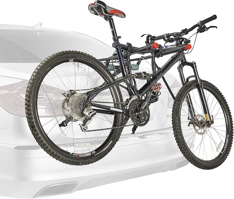 Porte-vélos Sports Luxe pour 2 vélos à Monter sur Le Coffre à Bagages, modèle 102DN-R