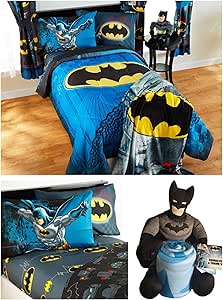 Batman DC Comics niños Full Tutor velocidad – Juego de funda de edredón