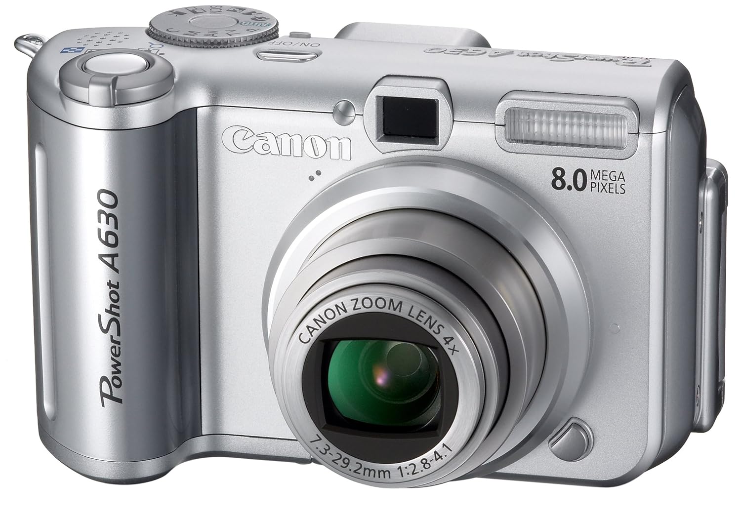 Amazon.com : Canon PowerShot A630 8MP Digital Camera with 4x Optical Zoom :  Point And Shoot Digital Cameras : Camera & Photo