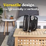 Russell Hobbs 1800W Vertical/Horizontal Retro Fan Heater RHRETHFH1001B view 4