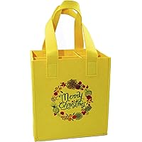 6 Bottle Wine Tote Carrier - Wine Bag for Travel, BYOB Restaurant, Wine Tasting, Party, Dinner, Great Christmas Day Gift…
