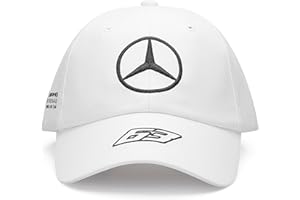 Mercedes AMG Petronas Formula One Team - Kids 2023 George Russell Driver Hat - White - Size: One size