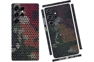 Premium Full Wrap Phone Skin for Samsung Galaxy S25 Ultra–3D Textured Protective Vinyl Film, Scratch Resistant, Bubble-Free I