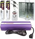 Apollo Horticulture GLK1000LS242HPS 1000 Watt Grow Light (2 HPS Bulbs Only) Digital Dimmable HPS MH System for Plants Air Cool Hood