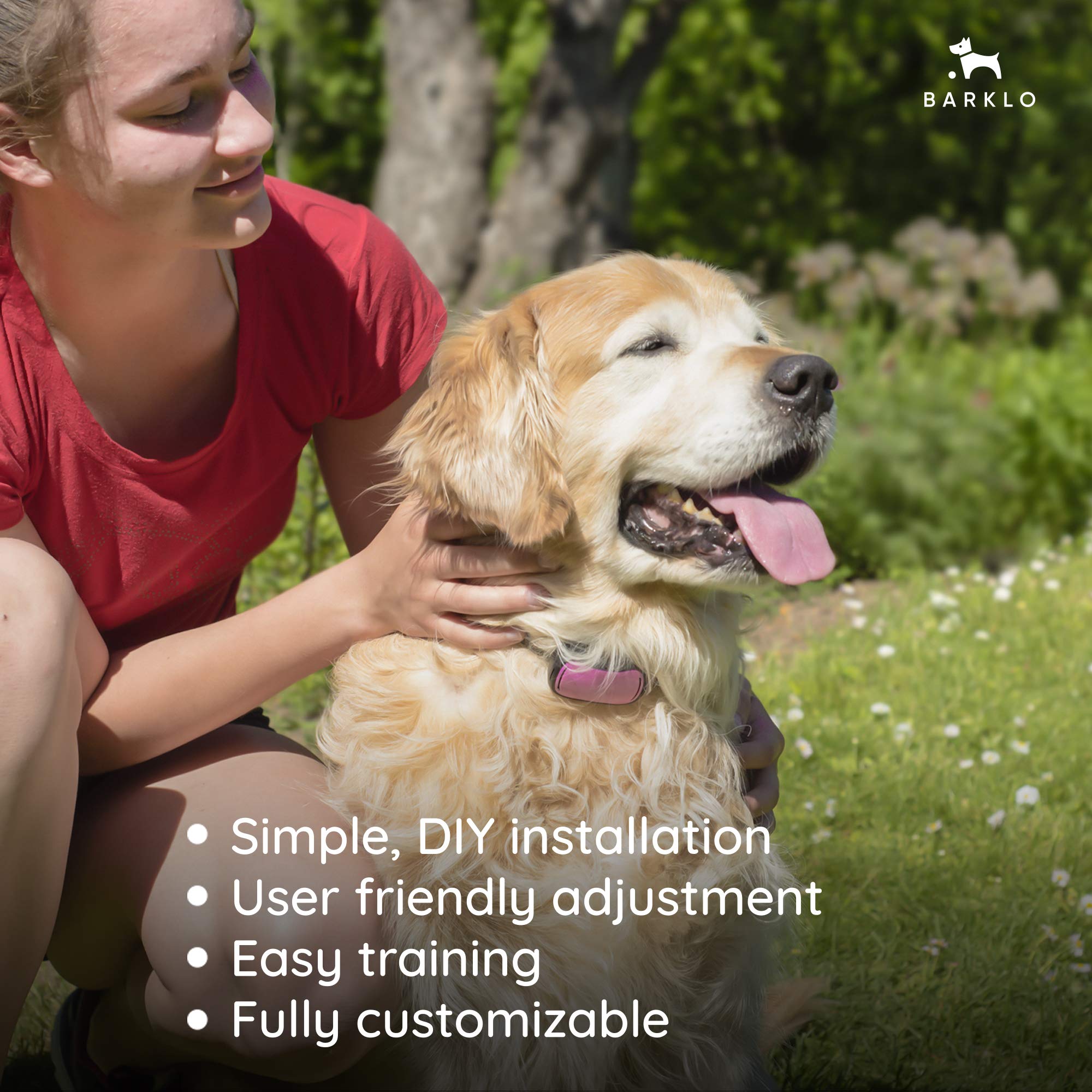 Barklo Invisible Electric Fence for Dogs Underground Pet Perimeter