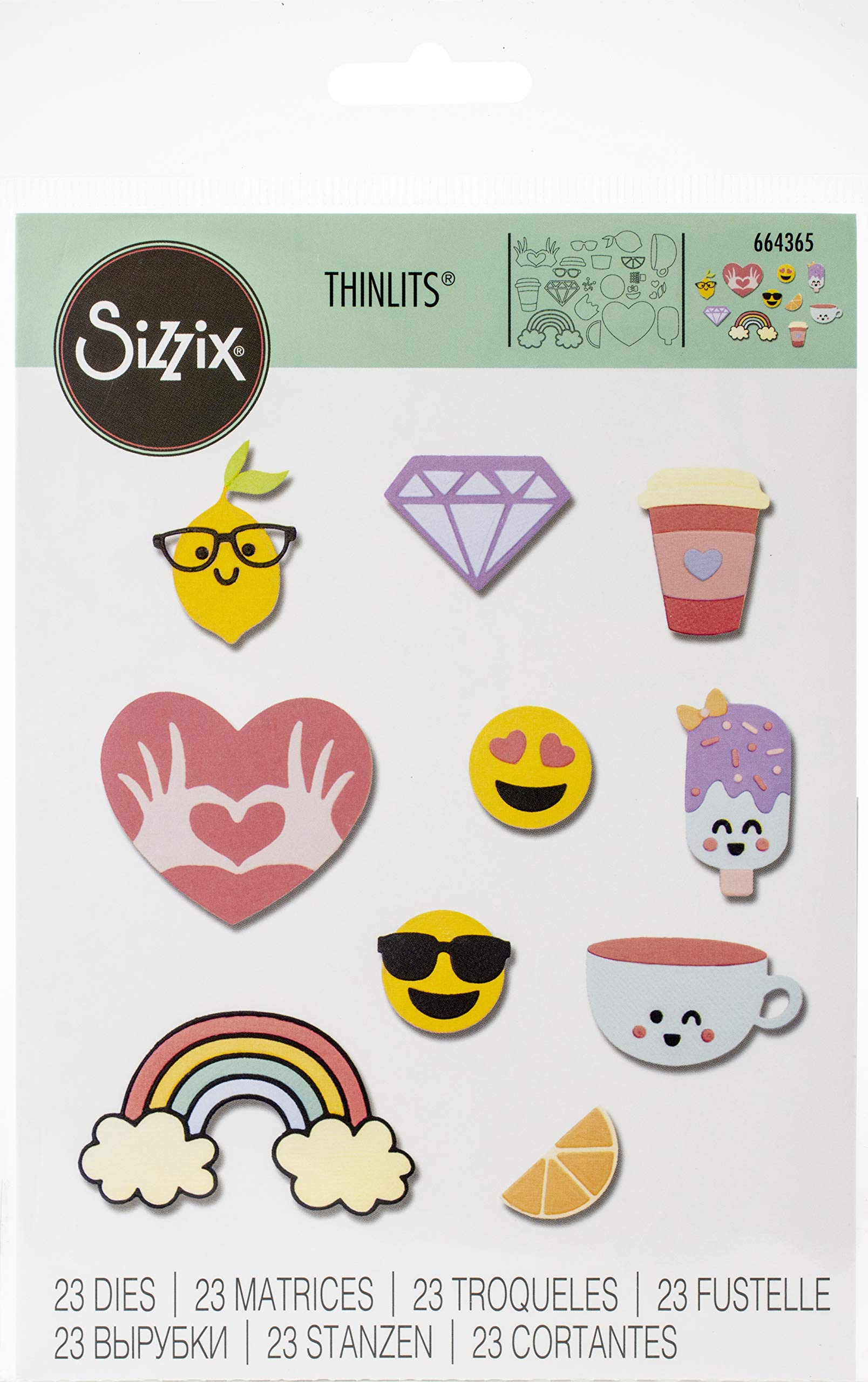 Thinlits Die Set 23 Pack 664365 Spring Icons