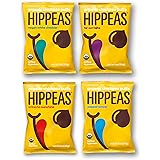 Hippeas Organic Chickpea Puffs Variety Pack Sampler, 1 oz (12 Count)
