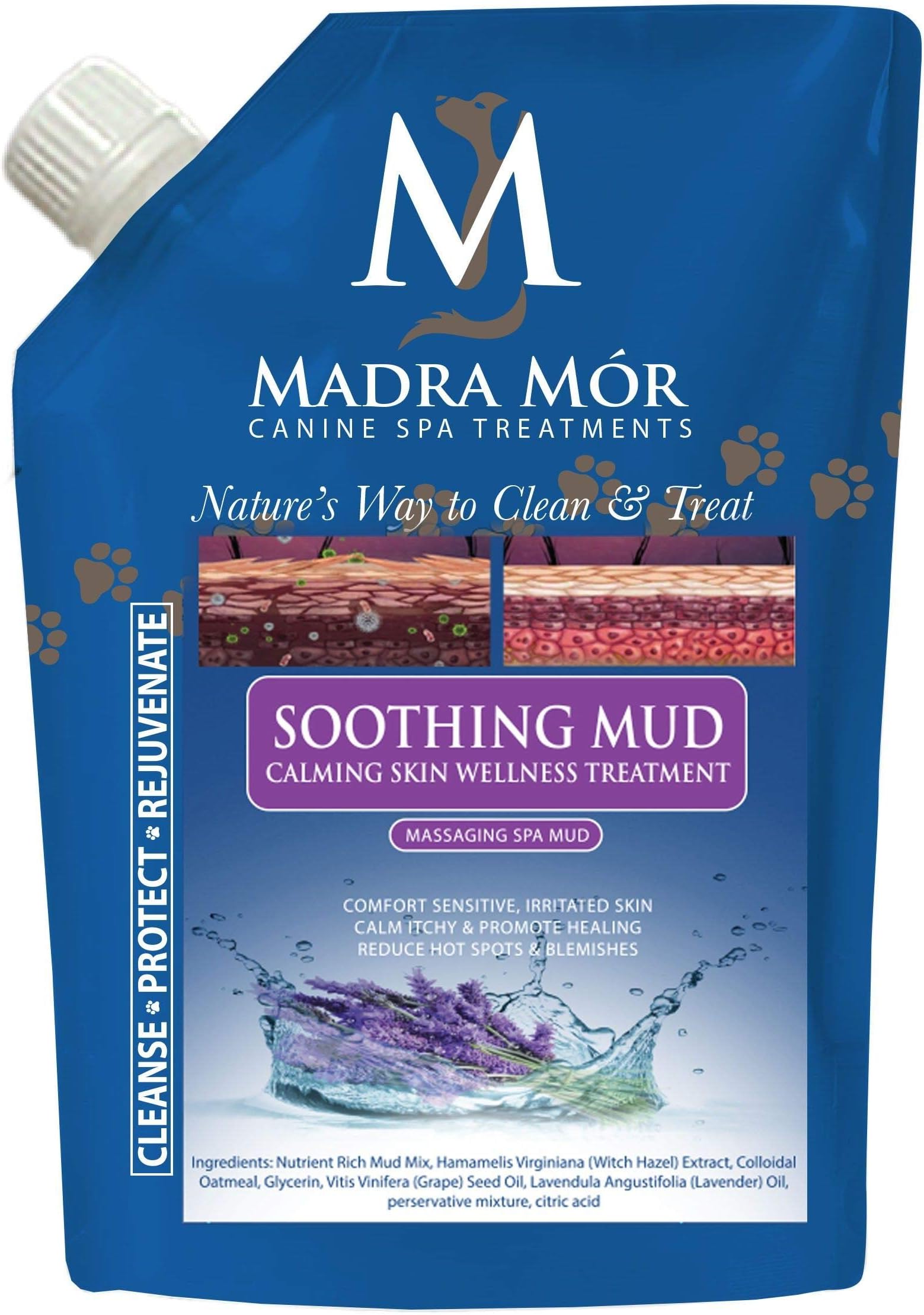 Madra Mor Pet Energise Soothing Skin Mud, 296 ml