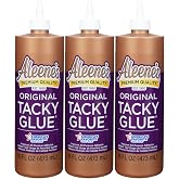 Aleene's Original Tacky Glue, Perfect for Crafts and DIY Projects, Dries Fast and Clear, 16 fl oz 3-Pack