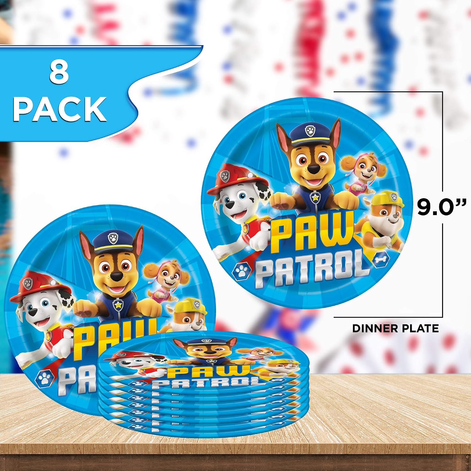 Decorations Et Accessoires De Fetes Vaisselle Tasse Banniere Kit Pat Patrouille Avec Nappe Celebration Fournitures De Fete A Plaques Ynk 111 Pcs Ensemble De Vaisselle Pour Paw Patrol Decoration Danniversaire Pour Enfants