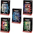 Magic: The Gathering Starter Commander Deck Bundle – Includes all 5 Decks,Multicoloured