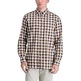 Haggar Men's Long Sleeve Print Cotton Shirt