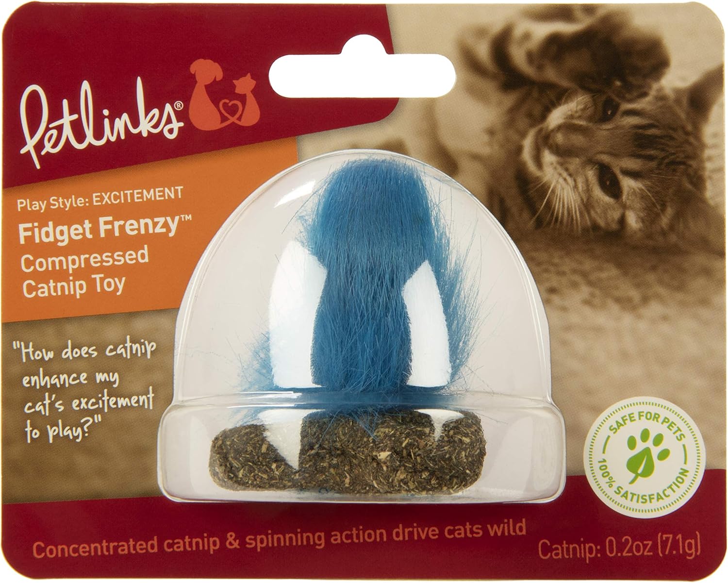 compressed catnip mouse