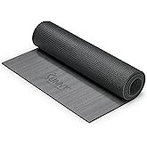 Sunny Health & Fitness Non-Slip Yoga Mat – Durable, Anti-Tear, Lightweight, Cushioned Support for Yoga, Pilates, Stretching Exercises, Meditation and Floor Workouts | Multiple Sizes & Colors