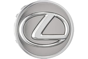 TOYOTA Lexus Center Cap 42603-30550 Painted Dark Grey w/Chrome Logo - Hollander 42603