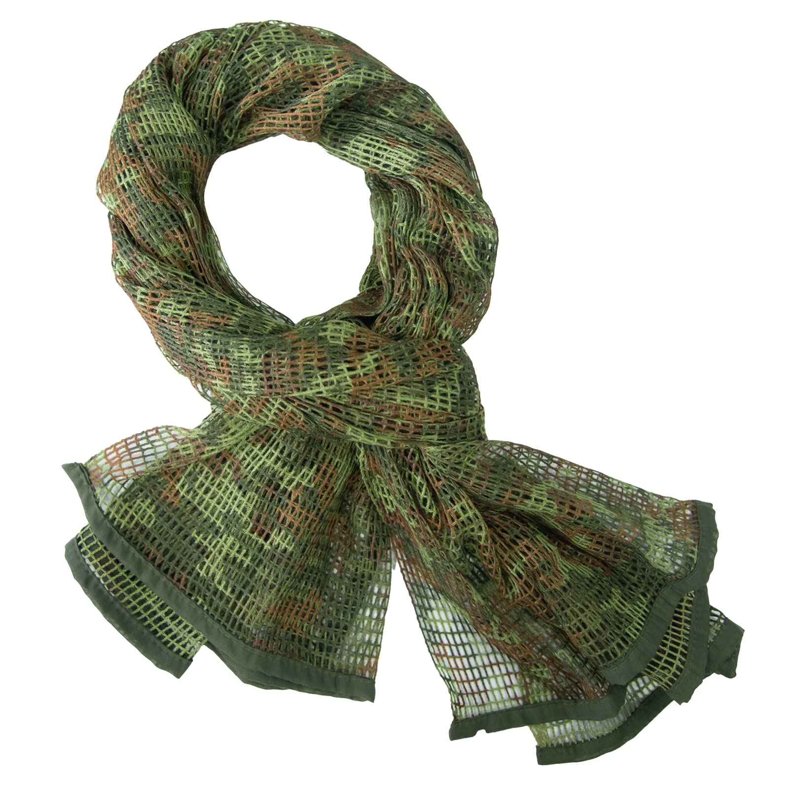 Tongcamo Camouflage Netting, Tactical Mesh Net for Wargame, Sports and Other Outdoor Activities, Flecktarn German., One Size — image 1