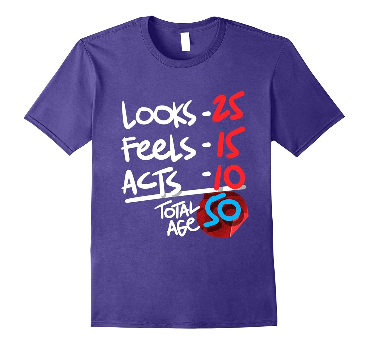 Funny 50 Years Old Birthday Humor Gift Shirt-ANZ