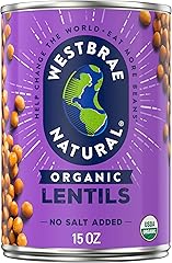 Westbrae Natural Organic Lentils, 15 Ounce