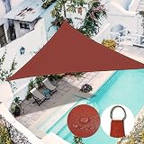 RICHIE Sun Shade Sail Triangle 5x5x5m Waterproof 98% UV Block