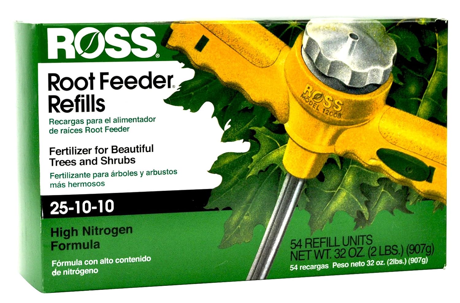 Ross 14680 Tree And Shrub Root Feeder Refills 54 Pack Amazon In